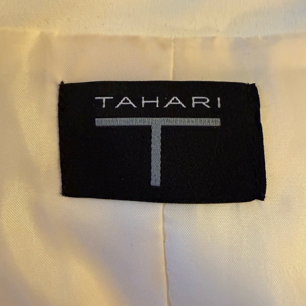 Tahari Cream Women's Suit Jacket - Picture 5 of 10